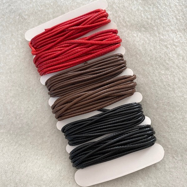 SULLIVANS Silky Rope Cord Red Brown / Mollies New Zealand