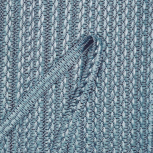 GIMP BRAID Alba 10mm Light Blue Per meter / Mollies New Zealand