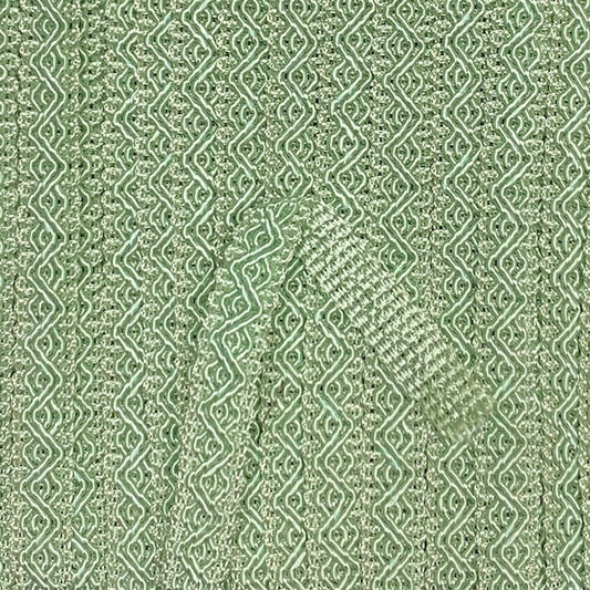 GIMP BRAID Ziggy 12mm Mint Per meter / Mollies New Zealand