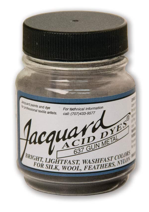 JACQUARD Acid Dye Gun Metal 637 14.17gm / Mollies New Zealand