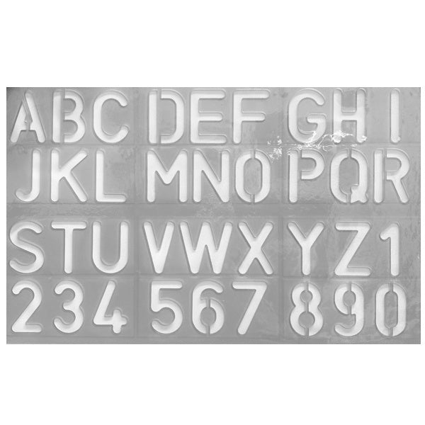 KENT Lettering Stencil 30mm | Mollies Make And Create NZ