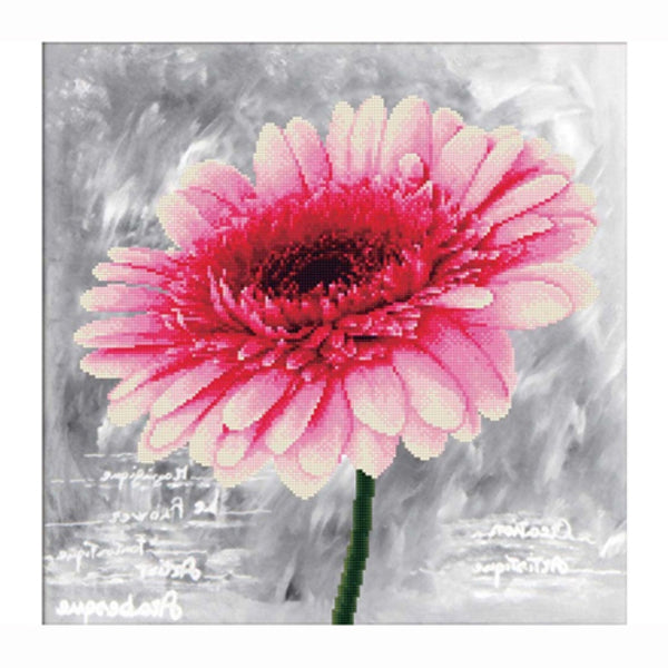NEEDLEART WORLD No Count Embroidery Pink Dahlia | Mollies Make And Create NZ