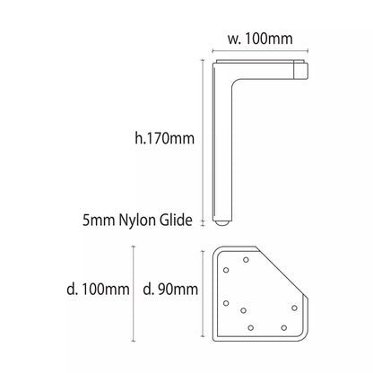 Warwick Leg Stiletto / Mollies New Zealand