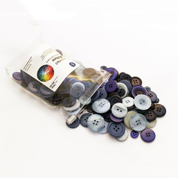 HEMLINE Mixed Assorted Buttons 180gm | Mollies Make And Create NZ