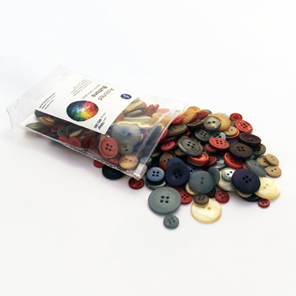 HEMLINE Mixed Assorted Buttons 180gm | Mollies Make And Create NZ