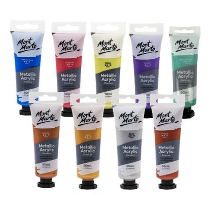 MONT MARTE Metallic Acrylic Paint / Mollies New Zealand