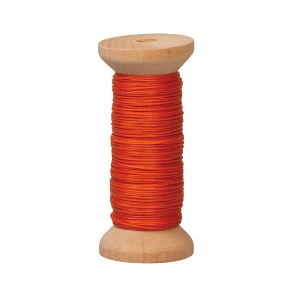 RITZA TIGER THREAD 0.8mm Orange 0.8mm 50m / Mollies New Zealand