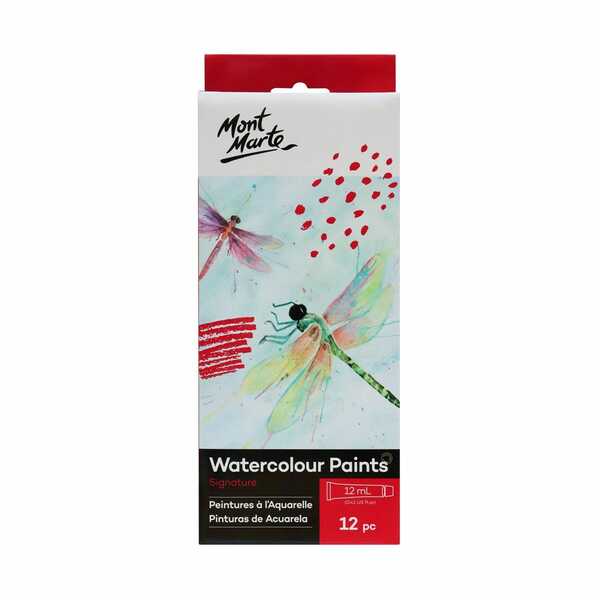 MONT MARTE Watercolour Paint Set / Mollies New Zealand