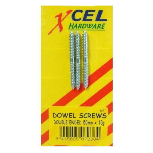 XCEL Double Ended Dowel Screws | Mollies Make And Create NZ