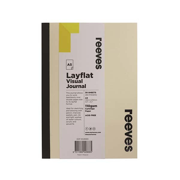 REEVES Layflat Visual Journal / Mollies New Zealand