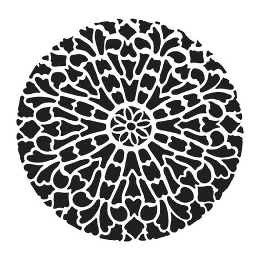 TCW Stencil Old Circle Grate / Mollies New Zealand