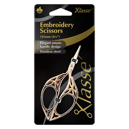 KLASSE Black Label Embroidery Scissors / Mollies New Zealand