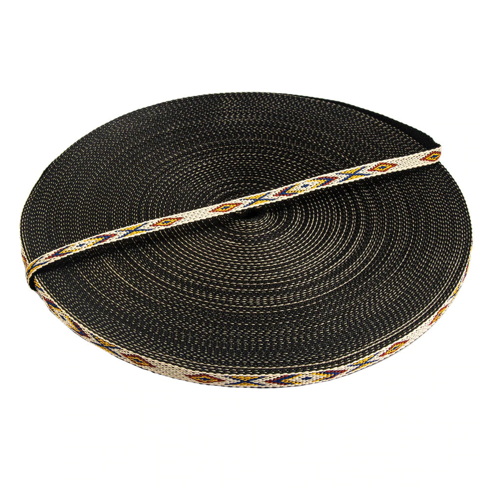 IVAN Poly Hitched Webbing Yellow 10mm (3 8") 45.7m (50 yards) / Mollies New Zealand