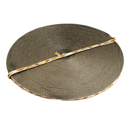 IVAN Poly Hitched Webbing Sand 10mm (3 8") 45.7m (50 yards) / Mollies New Zealand