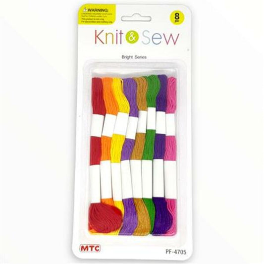 Knit & Sew Embroidery Floss Brights | Mollies Make And Create NZ