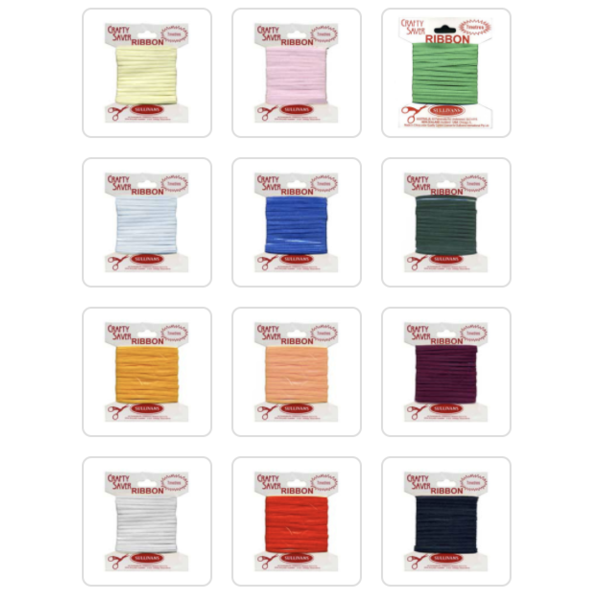 SULLIVANS Crafty Saver Satin Ribbon / Mollies New Zealand