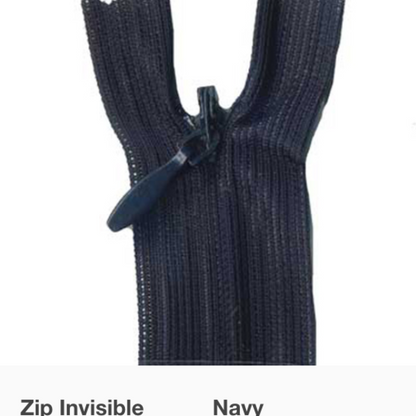 Invisible Zipper 30-35cm / Mollies New Zealand