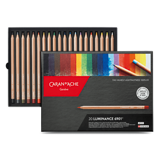 CARAN D'ACHE Luminance Pencil Set | Mollies Make And Create NZ