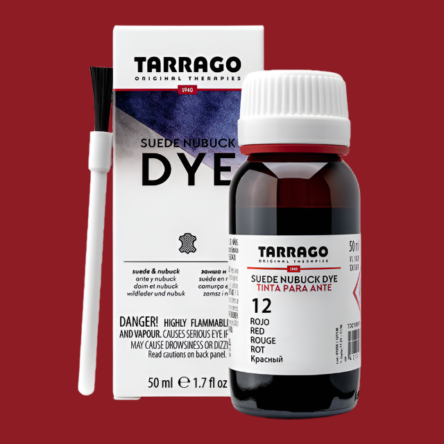 TARRAGO Suede / Nubuck Dye Red / Mollies New Zealand