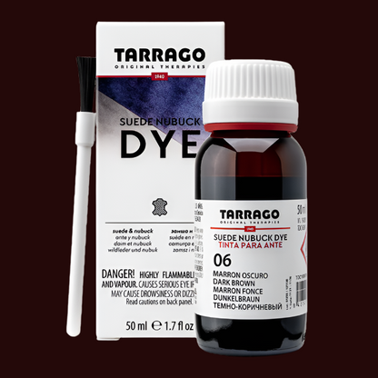 TARRAGO Suede / Nubuck Dye Dark Brown / Mollies New Zealand