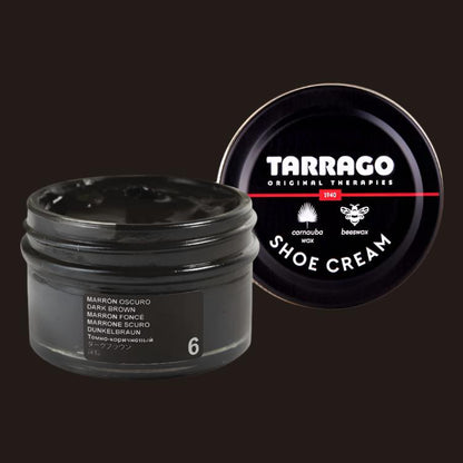 TARRAGO Shoe Cream 006 Dark Brown 50ml / Mollies New Zealand
