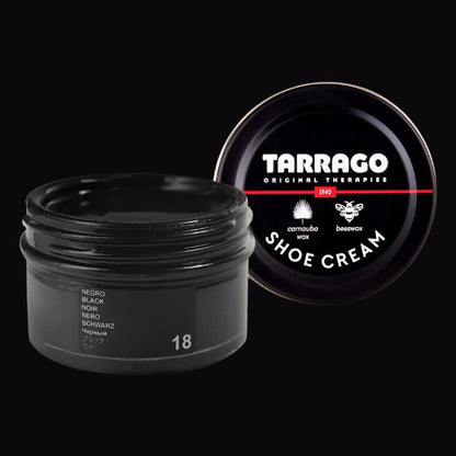 TARRAGO Shoe Cream 018 Black 50ml / Mollies New Zealand