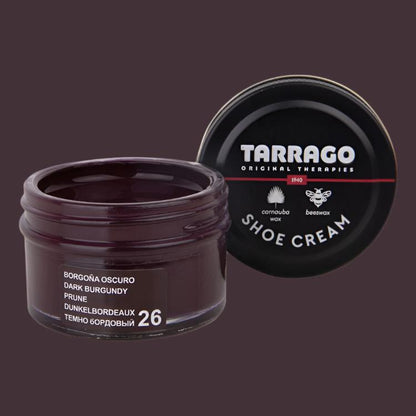 TARRAGO Shoe Cream 026 Dark Burgundy 50ml / Mollies New Zealand