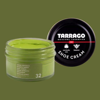 TARRAGO Shoe Cream 032 Spinach Green 50ml / Mollies New Zealand