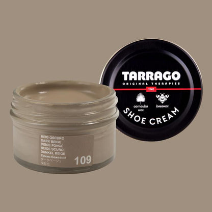 TARRAGO Shoe Cream 109 Dark Beige 50ml / Mollies New Zealand