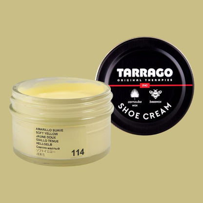 TARRAGO Shoe Cream 114 Soft Yellow 50ml / Mollies New Zealand