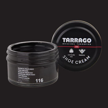 TARRAGO Shoe Cream 116 Deep Brown 50ml / Mollies New Zealand