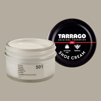 TARRAGO Shoe Cream 501 Silver 50ml / Mollies New Zealand