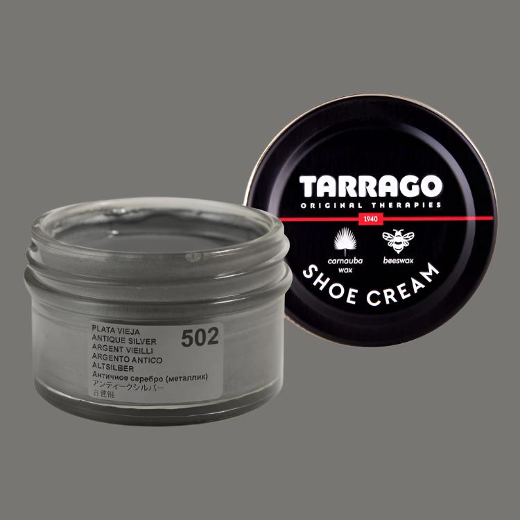 TARRAGO Shoe Cream 502 Antique Silver 50ml / Mollies New Zealand