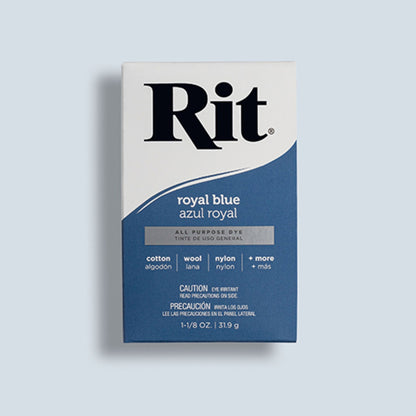 RIT Powder Dye Royal Blue 31.9gm / Mollies New Zealand