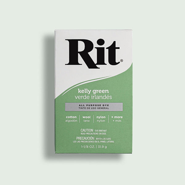 RIT Powder Dye Kelly Green 31.9gm / Mollies New Zealand