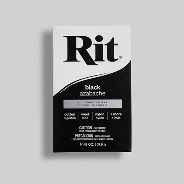 RIT Powder Dye Black 31.9gm / Mollies New Zealand