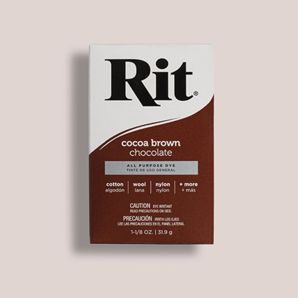 RIT Powder Dye Cocoa Brown 31.9gm / Mollies New Zealand