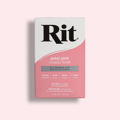 RIT Powder Dye Petal Pink 31.9gm / Mollies New Zealand
