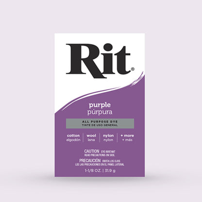 RIT Powder Dye Purple 31.9gm / Mollies New Zealand