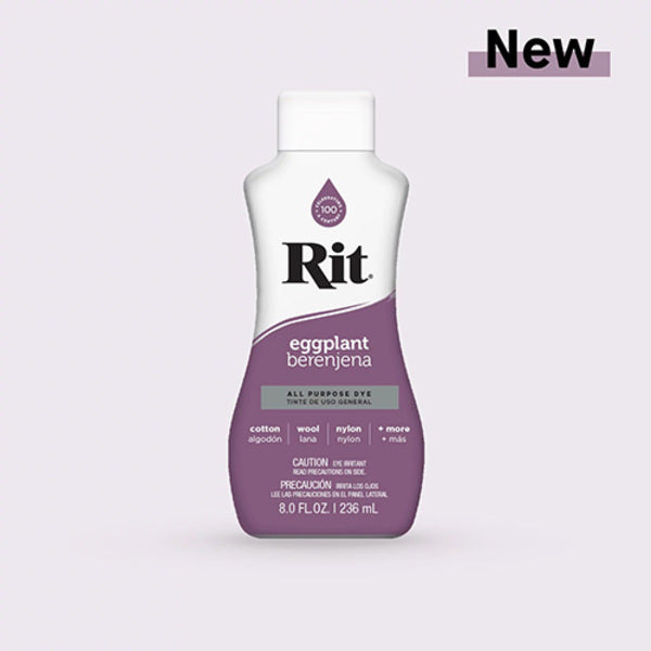 RIT All-Purpose Liquid Dye Eggplant 236ml / Mollies New Zealand