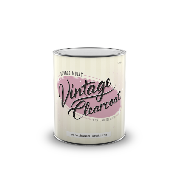 Vintage Clearcoat Semi Gloss 500ml | Mollies Make And Create NZ