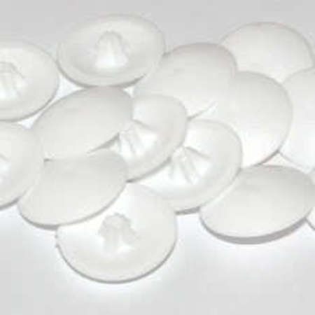XCEL Plastic Screw Caps White | Mollies Make And Create NZ
