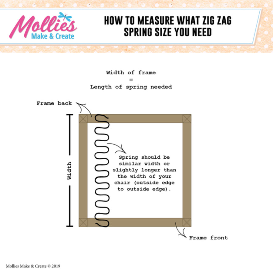 Zig Zag Spring Roll (Arc) | Mollies Make And Create NZ
