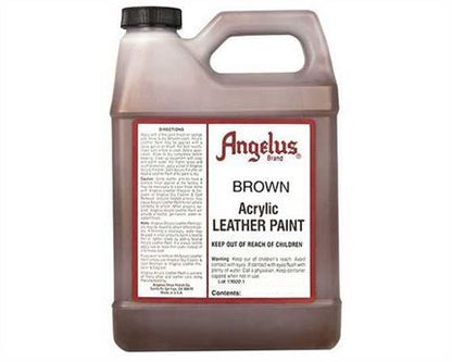 ANGELUS Acrylic Leather Paint Brown | Mollies Make And Create NZ