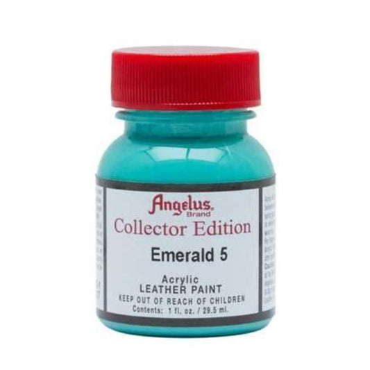 ANGELUS Acrylic Leather Paint Emerald 5 CE / Mollies New Zealand