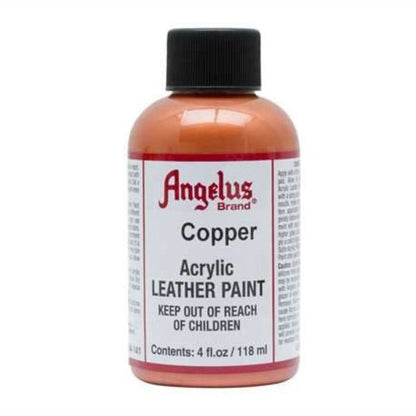 ANGELUS Acrylic Leather Paint Metallic Copper | Mollies Make And Create NZ