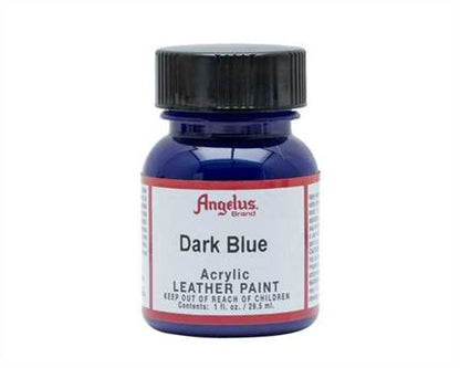 ANGELUS Acrylic Leather Paint Dark Blue | Mollies Make And Create NZ
