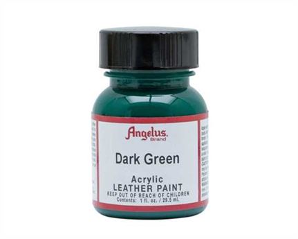 ANGELUS Acrylic Leather Paint Dark Green | Mollies Make And Create NZ