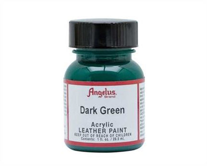 ANGELUS Acrylic Leather Paint Dark Green | Mollies Make And Create NZ