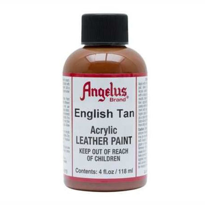 ANGELUS Acrylic Leather Paint English Tan | Mollies Make And Create NZ